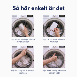 Tvättark parfymfri