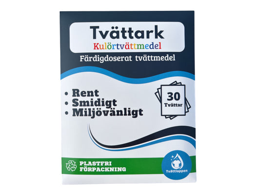 Tvättark - Smidiga tvättmedelsark